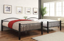 Cayelynn Black Bunk Bed (Full/Full) - Michael's Discount Furniture