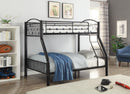 Cayelynn Black Bunk Bed (Twin/Full) - Michael's Discount Furniture