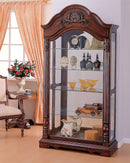 Denton Cherry Curio Cabinet - Michael's Discount Furniture