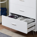 Deoss White Chest - Michael's Discount Furniture