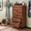 Deoss Walnut Chest - Michael's Discount Furniture