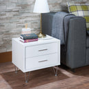 Deoss White Accent Table - Michael's Discount Furniture