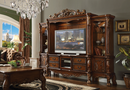 Dresden Cherry Oak Entertainment Center (Side Piers & Bridge) - Michael's Discount Furniture