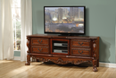 Dresden Cherry Oak TV Stand - Michael's Discount Furniture