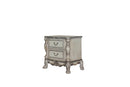 Dresden Vintage Bone White Nightstand - Michael's Discount Furniture