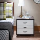 Eloy White & Black Accent Table - Michael's Discount Furniture