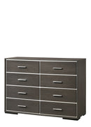 Escher Gray Oak Dresser - Michael's Discount Furniture