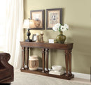 Garrison Oak Console Table - Michael's Discount Furniture