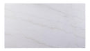 Gerardo White Marble & Weathered Espresso Dining Table - Michael's Discount Furniture