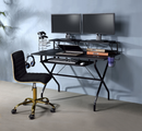 Hartman Black Computer Desk - Michael's Discount Furniture