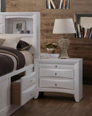 Ireland White Nightstand - Michael's Discount Furniture