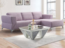 Josiah Pale Berries Fabric Sectional Sofa - Michael's Discount Furniture