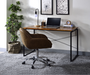 Jurgen Oak & Black Desk - Michael's Discount Furniture