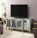 Kacia Antique Gray Console Table - Michael's Discount Furniture