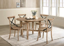 Kendric Rustic Oak Dining Table - Michael's Discount Furniture