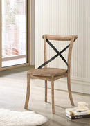 Kendric Rustic Oak Side Chair - Michael's Discount Furniture