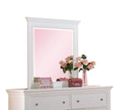 Lacey White Mirror - Michael's Discount Furniture