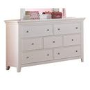 Lacey White Dresser - Michael's Discount Furniture
