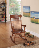 Kloris Tobacco Youth Rocking Chair - Michael's Discount Furniture