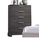 Lantha Gray Oak Chest - Michael's Discount Furniture