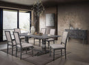 Leventis Weathered Gray Dining Table - Michael's Discount Furniture