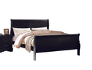 Louis Philippe Black Full Bed - Michael's Discount Furniture