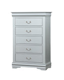 Louis Philippe Platinum Chest - Michael's Discount Furniture