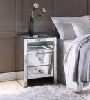 Malish Mirrored Accent Table (LED) - Michael's Discount Furniture