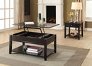 Malachi Black Coffee Table - Michael's Discount Furniture