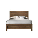 Miquell - Queen Bed - Brown, Light - 84" - Michael's Discount Furniture