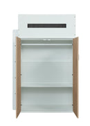 Nerice White & Oak Loft Bed - Michael's Discount Furniture