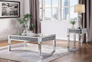Noralie Mirrored & Faux Diamonds Coffee Table - Michael's Discount Furniture