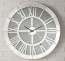 Nowles Mirrored Wall Clock - Michael's Discount Furniture