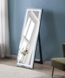 Nyoka Mirrored Floor Mirror (LED) - Michael's Discount Furniture