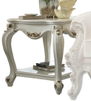 Picardy Antique Pearl End Table - Michael's Discount Furniture