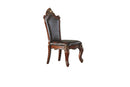 Picardy Cherry Oak & PU Side Chair - Michael's Discount Furniture