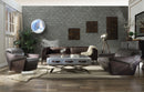 Porchester Distress Chocolate Top Grain Leather Sofa - Michael's Discount Furniture