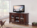 Remington Brown Cherry TV Stand - Michael's Discount Furniture