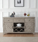 Rocky Gray Oak Server - Michael's Discount Furniture