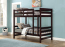 Ronnie Espresso Bunk Bed (Twin/Twin) - Michael's Discount Furniture