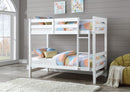 Ronnie White Bunk Bed (Twin/Twin) - Michael's Discount Furniture