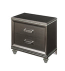 Sadie Dark Champagne Nightstand - Michael's Discount Furniture