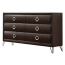 Tablita Dark Merlot Dresser - Michael's Discount Furniture