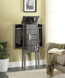 Tammy Silver Jewelry Armoire - Michael's Discount Furniture