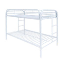 Thomas White Bunk Bed (Twin/Twin) - Michael's Discount Furniture