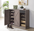 Toski Rustic Gray Oak Cabinet - Michael's Discount Furniture