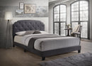 Tradilla Gray Fabric Queen Bed - Michael's Discount Furniture