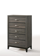 Valdemar Weathered Gray Chest - Michael's Discount Furniture