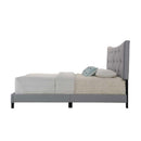 Venacha - Queen Bed - Gray, Dark - 85" - Michael's Discount Furniture