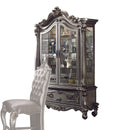 Versailles Antique Platinum Curio Cabinet - Michael's Discount Furniture